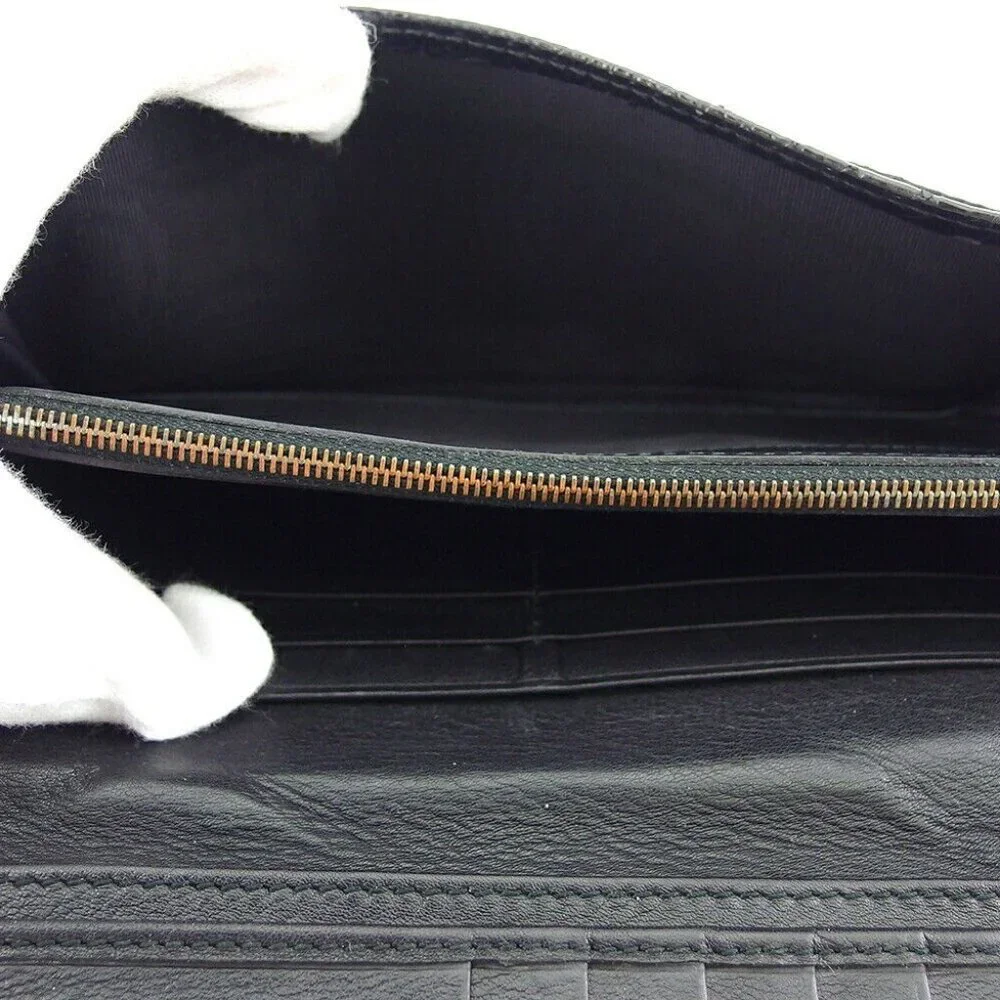 GUCCI Long Wallet Python Python Leather Authentic - Picture 11 of 11